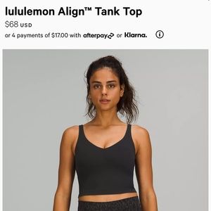 Lululemon Align Tank
